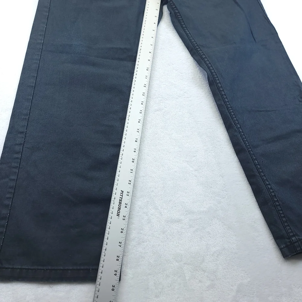 Southpole Jeans Dark Wash Black Denim Loose Baggy Size 42x32 (38x29.5) VTG